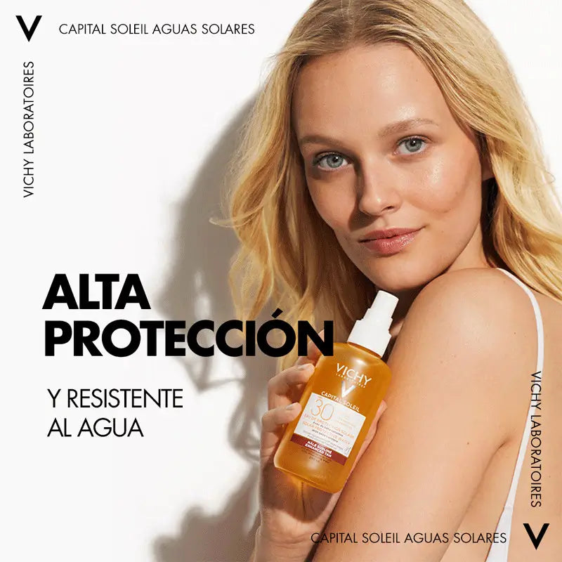 VICHY IDEAL SOLEIL SPF30 PROTEÇÃO BRONZEADOR ÁGUA 200 ML