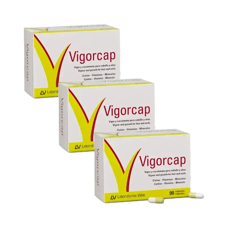 Vigorcap, Embalagem 3 x 90 cápsulas