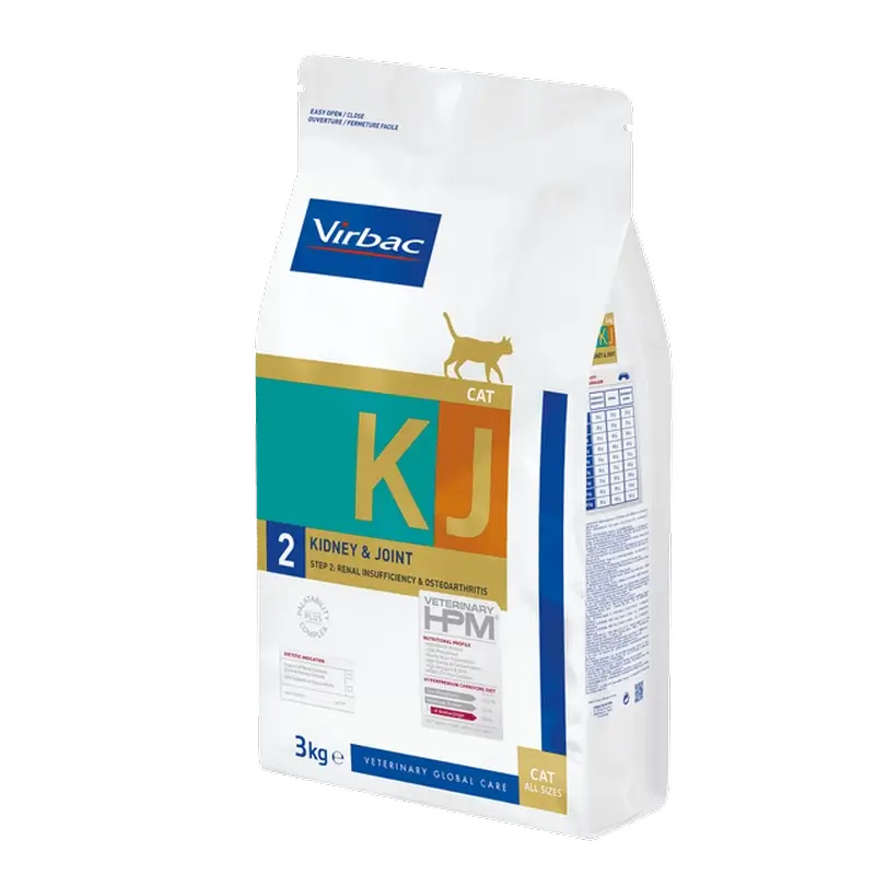 Virbac Hpm Feline Kidney & Joint Kj2 3Kg