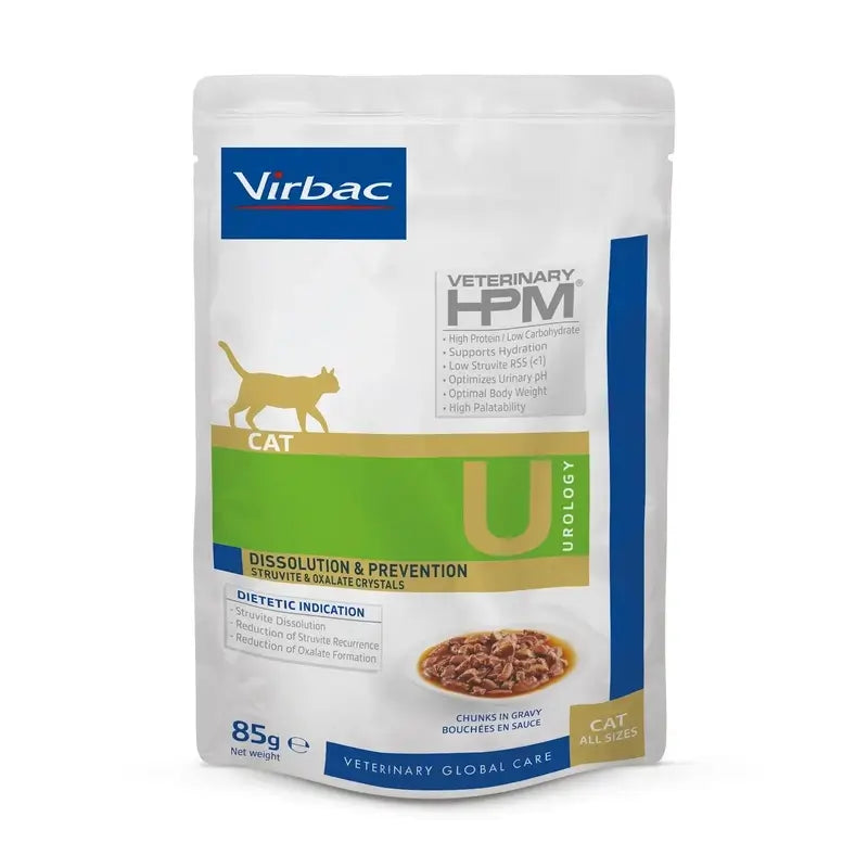 Virbac Hpm Feline Urology Dissol&Prevention Sauce 12X85Gr
