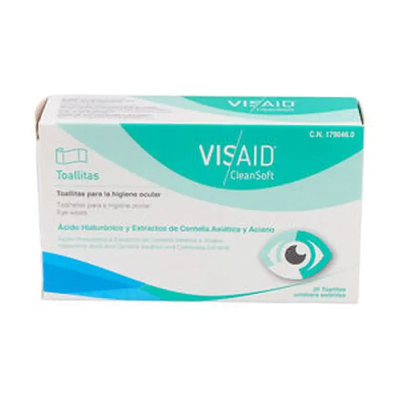 Visaid Cleansoft, 20 toalhetes