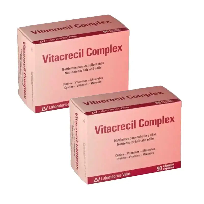 Vitacrecil Complex, Embalagem 2 x 90 cápsulas