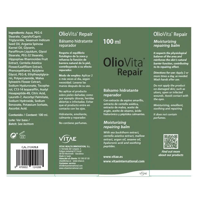 VITAE Oliovita Repair, 100 ml