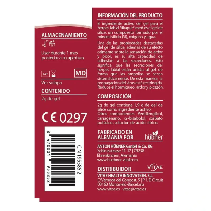 VITAE Sikapur Herpes Labialis, 2gr