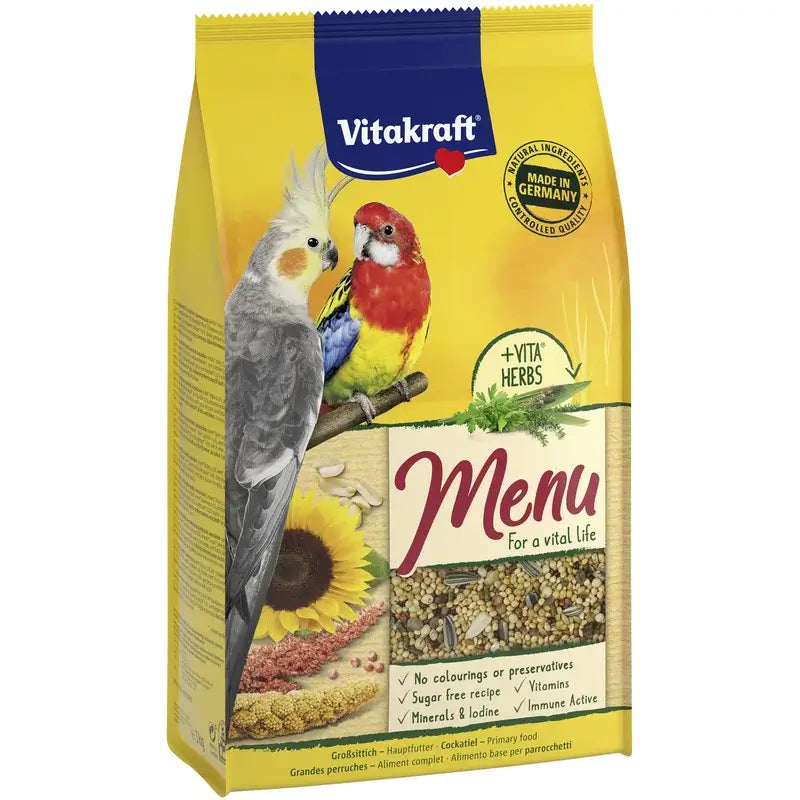 Vitakraft Menu Cotorras Premium 1 quilo