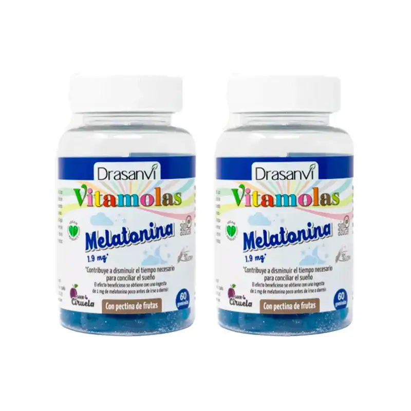 Vitamolas Drasanvi Melatonina , 2X60 Gummies