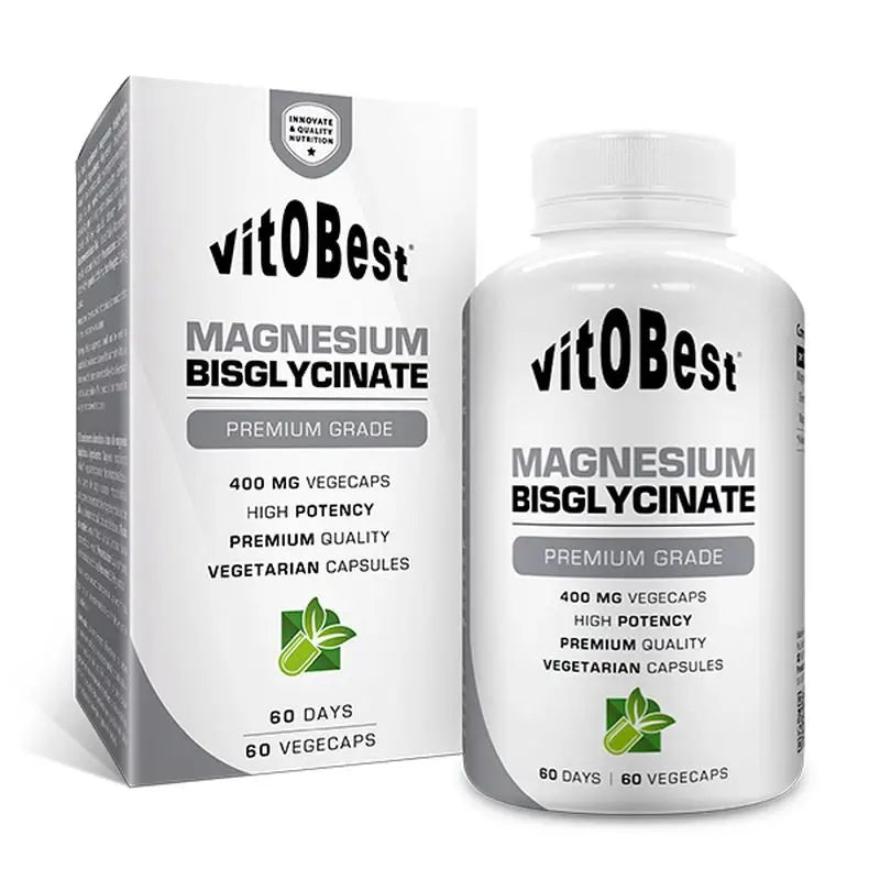 Vit.O.Best Magnesium Bisglycinate, 60 Cápsulas