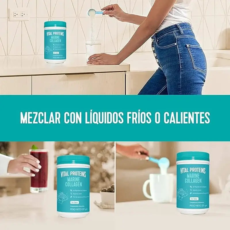 Vital Proteins Colagénio Marinho , 221g