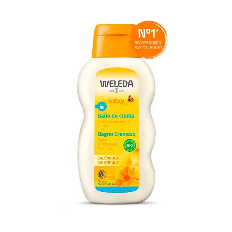 WELEDA BAÑO DE CREMA DE CALENDULA BEBE 200 ML