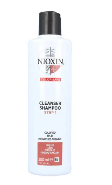 Wella Nioxin Clean Champu Sistema 4 Cabello Teoido Avanzado 300 Ml