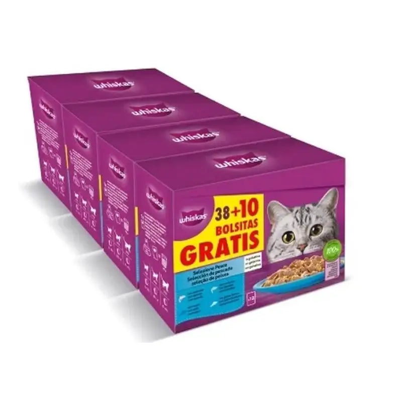 Whiskas Conjunto Core Fish 38+10X85G