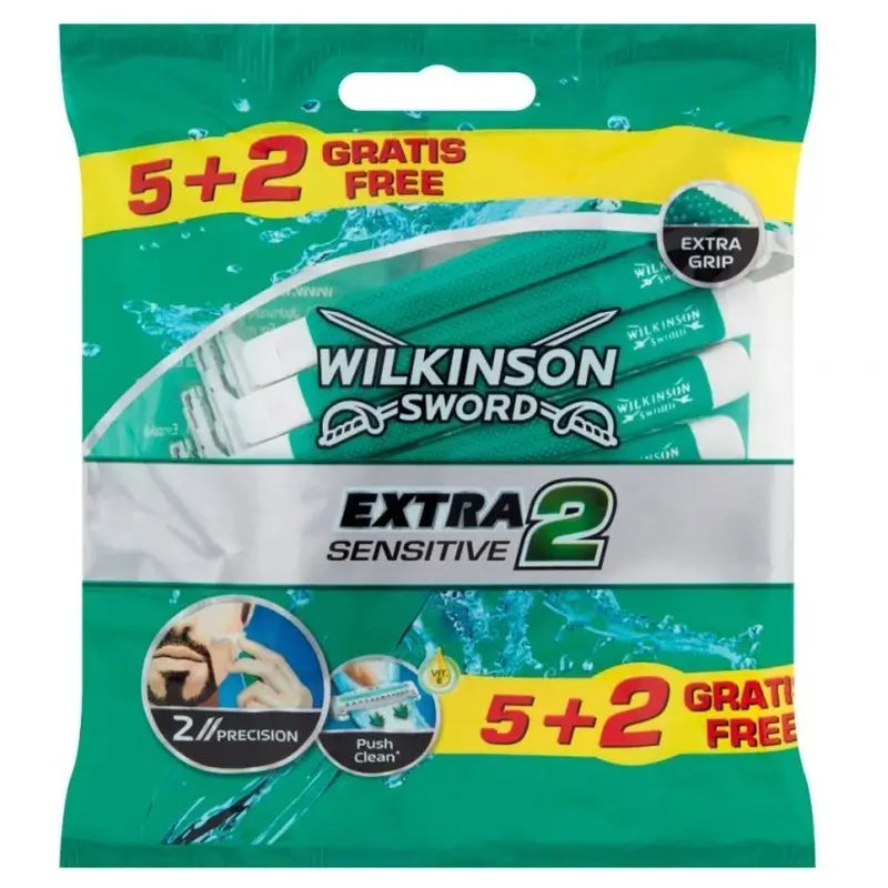 Wilkinson Extra Ii Sensitive Essential Bag 5+2