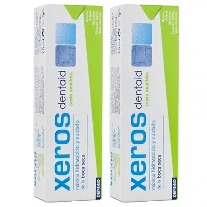 Xeros Dentaid Duplo Pasta de Dentes, 2 x 75 Ml