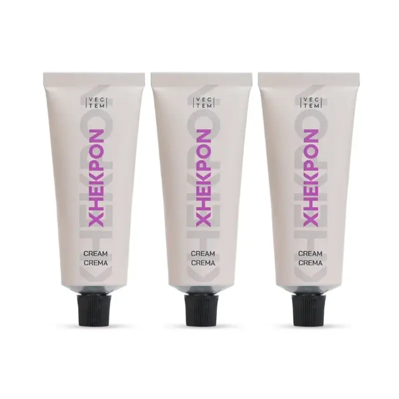 Xhekpon Creme Facial, Embalagem 3 x 40 ml