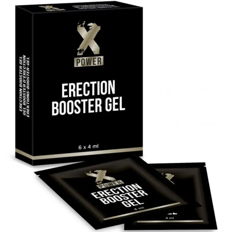 Xpower Erection Booster Gel Intensificador de Ereção 6 X 4 Ml