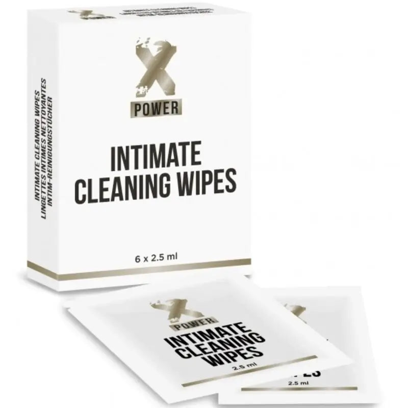 Xpower Toalhetes de Limpeza Íntima Toalhetes de Limpeza Íntima 6 unidades