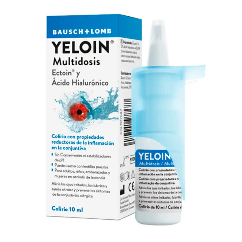 Yeloin® Inflamación de la Conjuntiva Multidosis, 10 ml