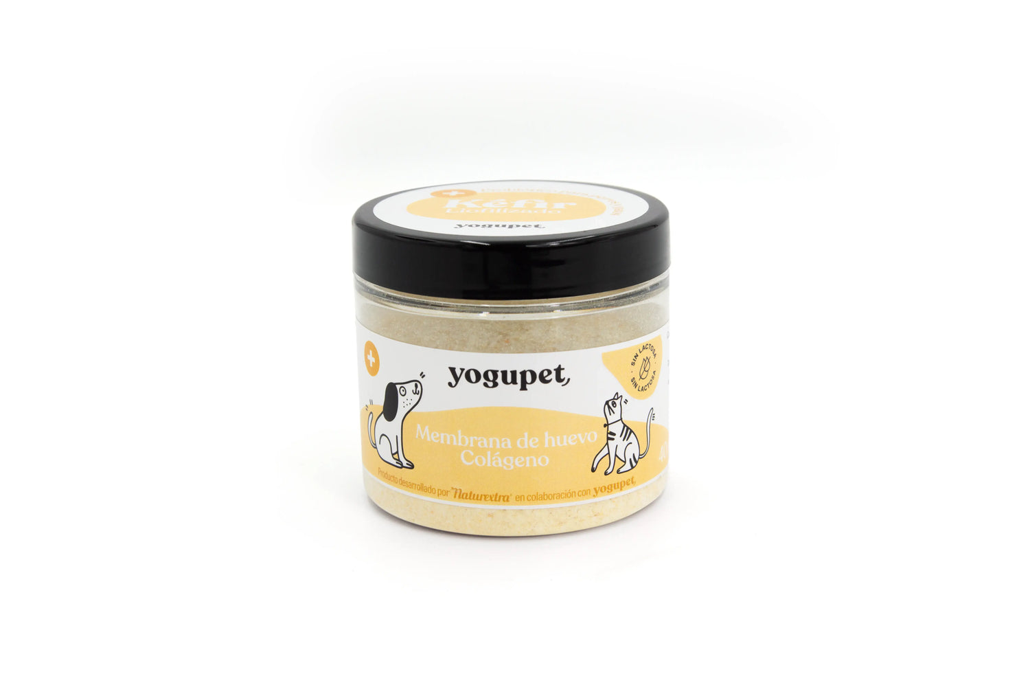Yogupet Kefir Ovo Liofilizado e Colagénio 40Ml
