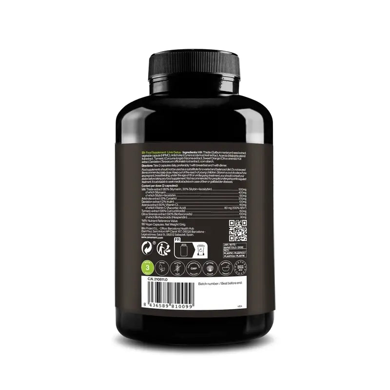 Zenement Detox Liver, 180 cápsulas vegetais