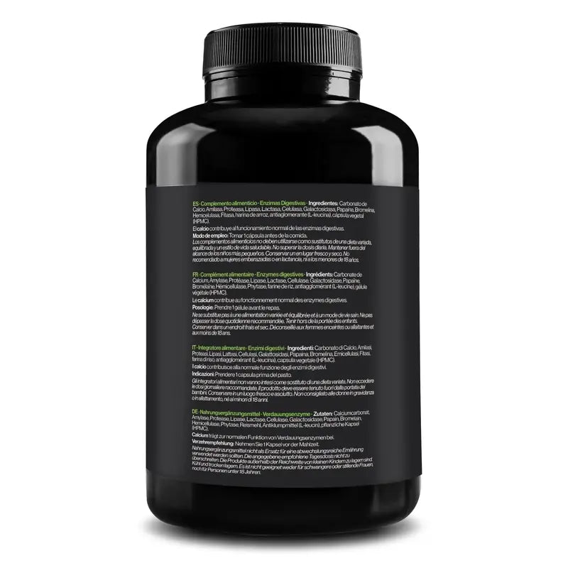 Zenement Digestive Enzymes, 180 cápsulas vegetais