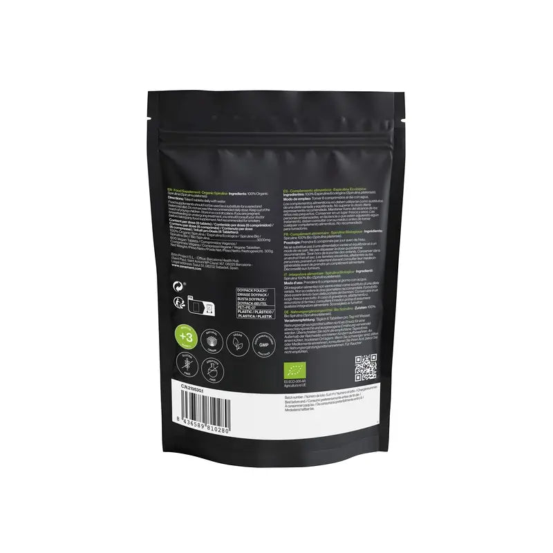 Zenement Organic Spirulina 600 comprimidos veganos