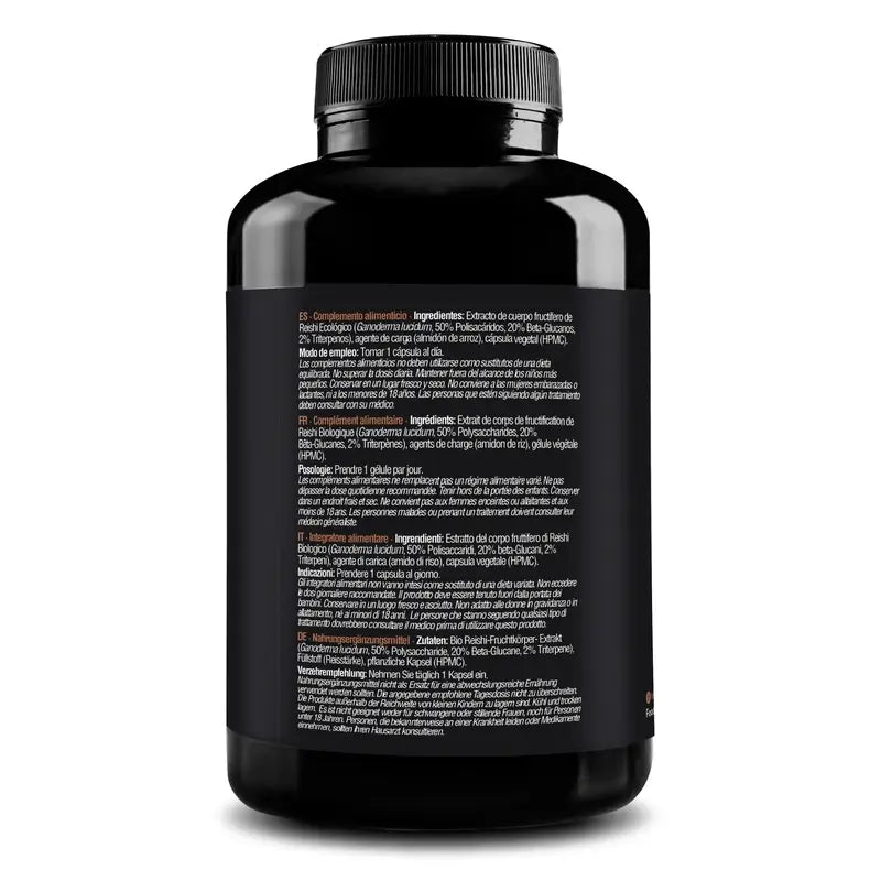 Zenement Organic Reishi Extract, 180 cápsulas vegetais
