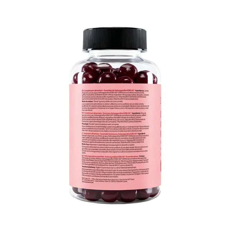 Zenement Gummies De Ashwagandha Ksm-66, 120 gomas veganas