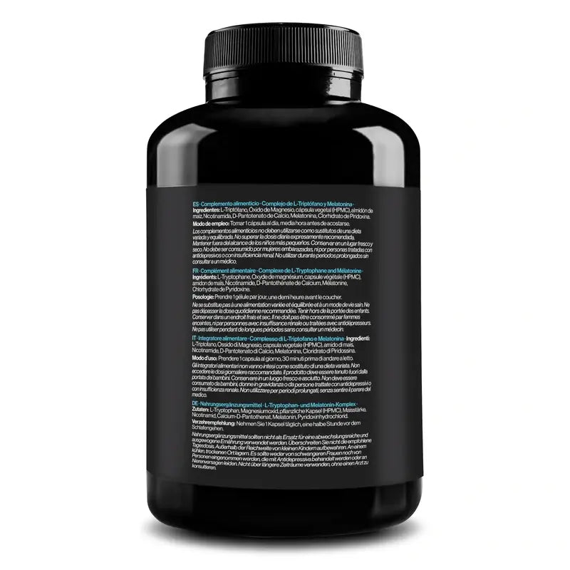 Zenement L-Tryptophan & Melatonin Complex, 180 cápsulas vegetais