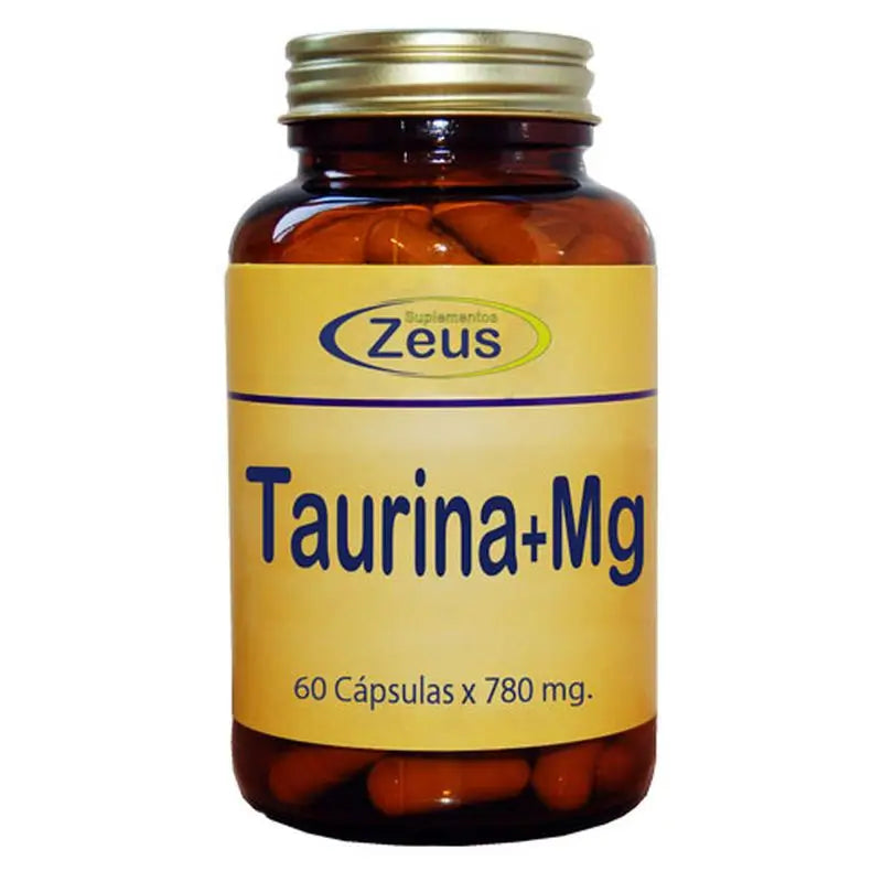 Zeus L-Taurina + Magnesio 780 Mg , 60 cápsulas