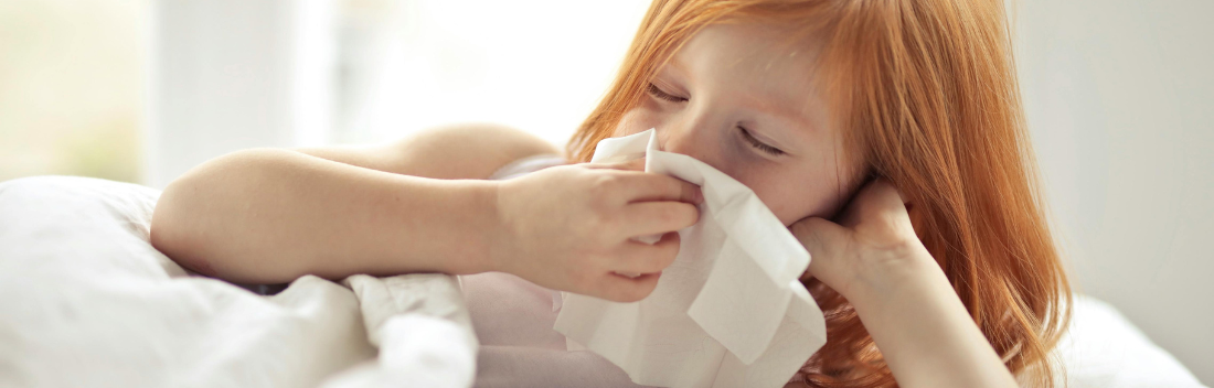 Constipações em crianças