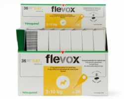 Vétoquinol Flevox Perros 2-10 Kg 36 Pipetas