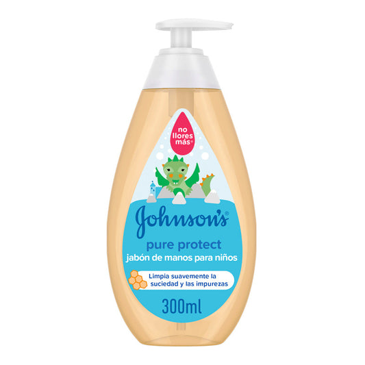 Johnson'S Baby Pure Protect Jabón de Manos Para Niños, 300 ml