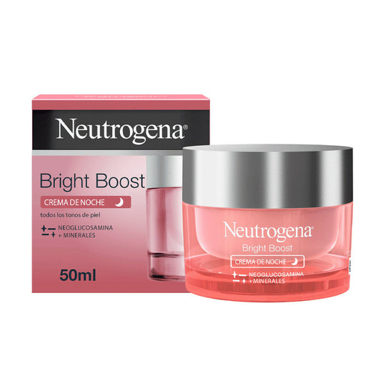 Neutrogena Brigh Boost Crema Noche, 50 ml