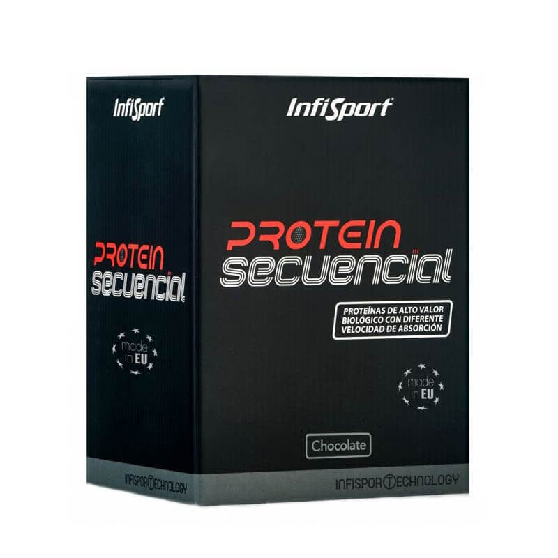 INFISPORT Protein secuencial sabor chocolate polvo 1 kg