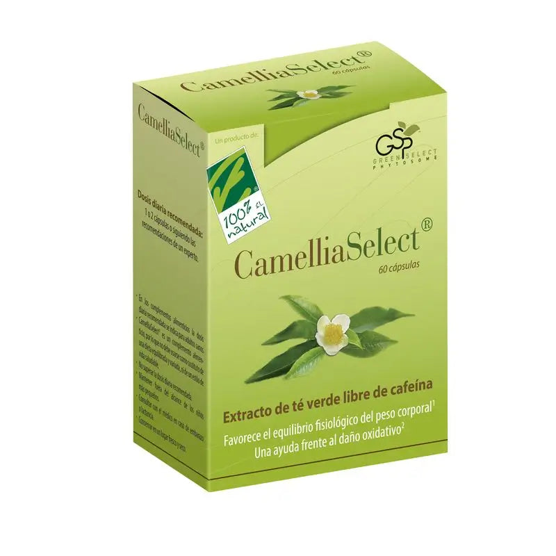 100%Natura Camelliaselect, 60 Cápsulas
