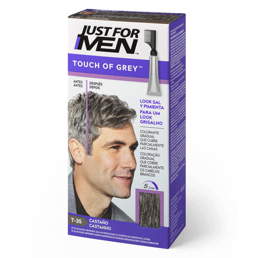 Just For Men Touch Of Grey Castaño