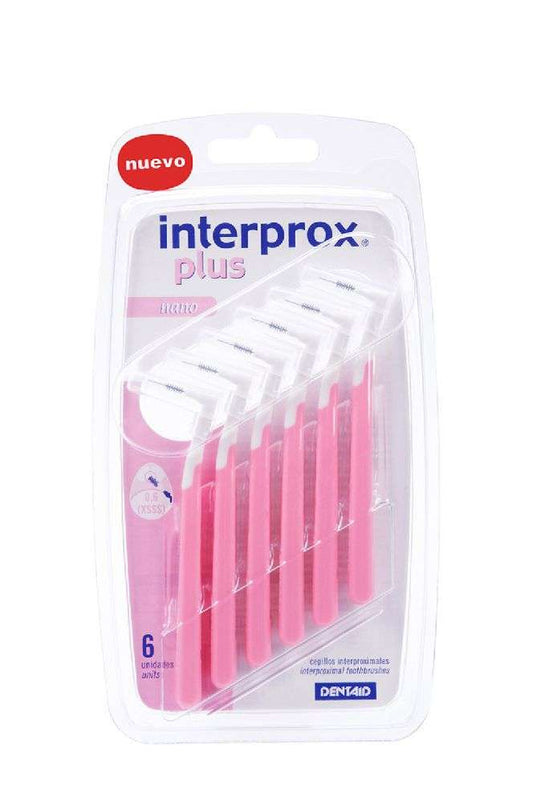 Interprox Plus Cepillo Dental Interproximal Nano 6 unidades