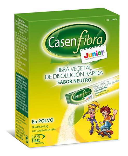 Casenfibra Junior Polvo 14 Sticks 2,5 gr