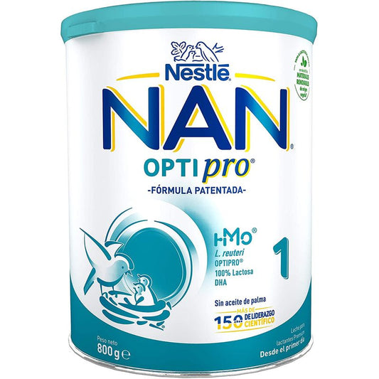 Nestle Nan 1 Optipro Leche Para Lactantes Premium 800 gr