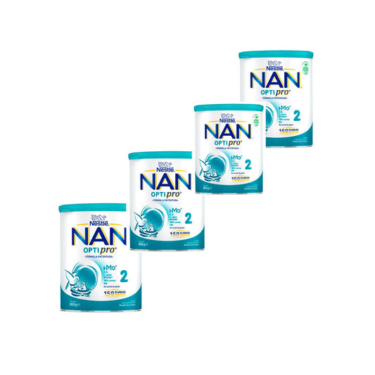 Nestle Nan Optipro 2 Leche de Continuación 4X800 gr