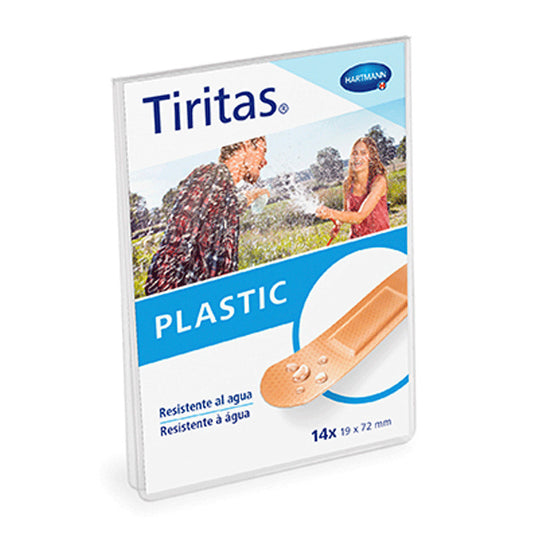 Tiritas Plastic Carterita 19X72Mm 14 unidades