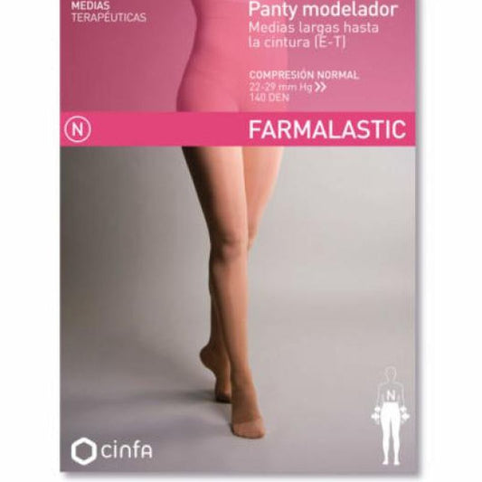 Farmalastic Panty Compresión Normal  Con Modelador T.M N