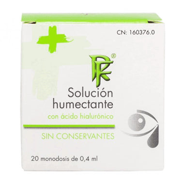Edda Pharma Solucion Humectante 20 Monodosis x 0,4 ml