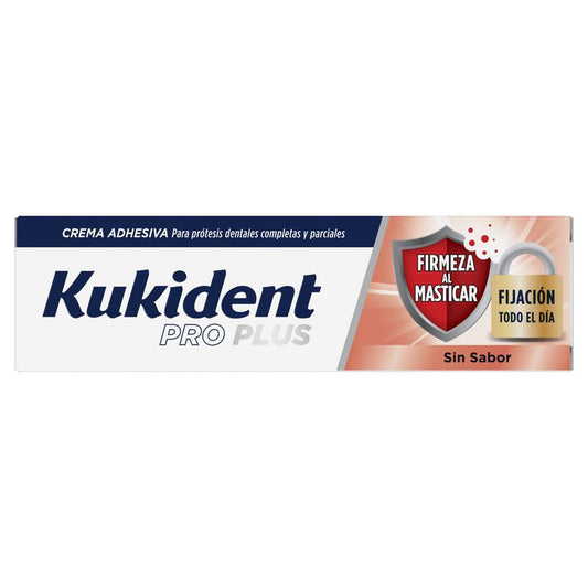 Kukident Pro Plus Firmeza ao Mastigar, 40 Gr