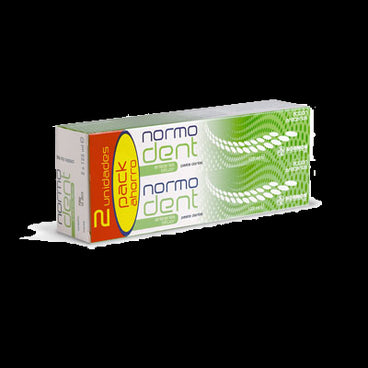Normodent Anticaries Pack Pasta 2X125 ml
