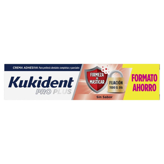 Kukident Pro Plus Firmeza ao Mastigar, 60 Gr