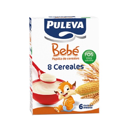 Puleva Bebe Papilla 8 Cereales con Fos 500 gr