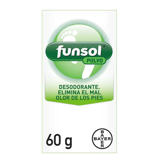 Funsol Desodorante En Polvo Pies 60 gr