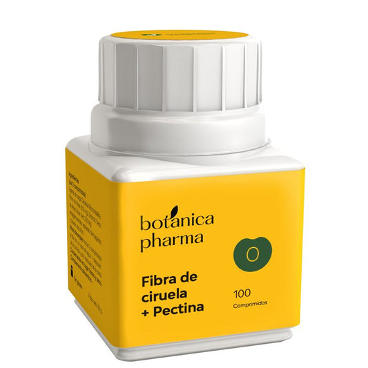 Botánicapharma Fibra Ciruela + Pectina, 100 Comprimidos