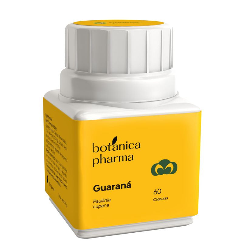 Botánicapharma Guarana, 500 Mg 60 Cápsulas